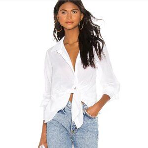 ALL SAINTS‎ Sirena Shirt, Chalk White, Size Small